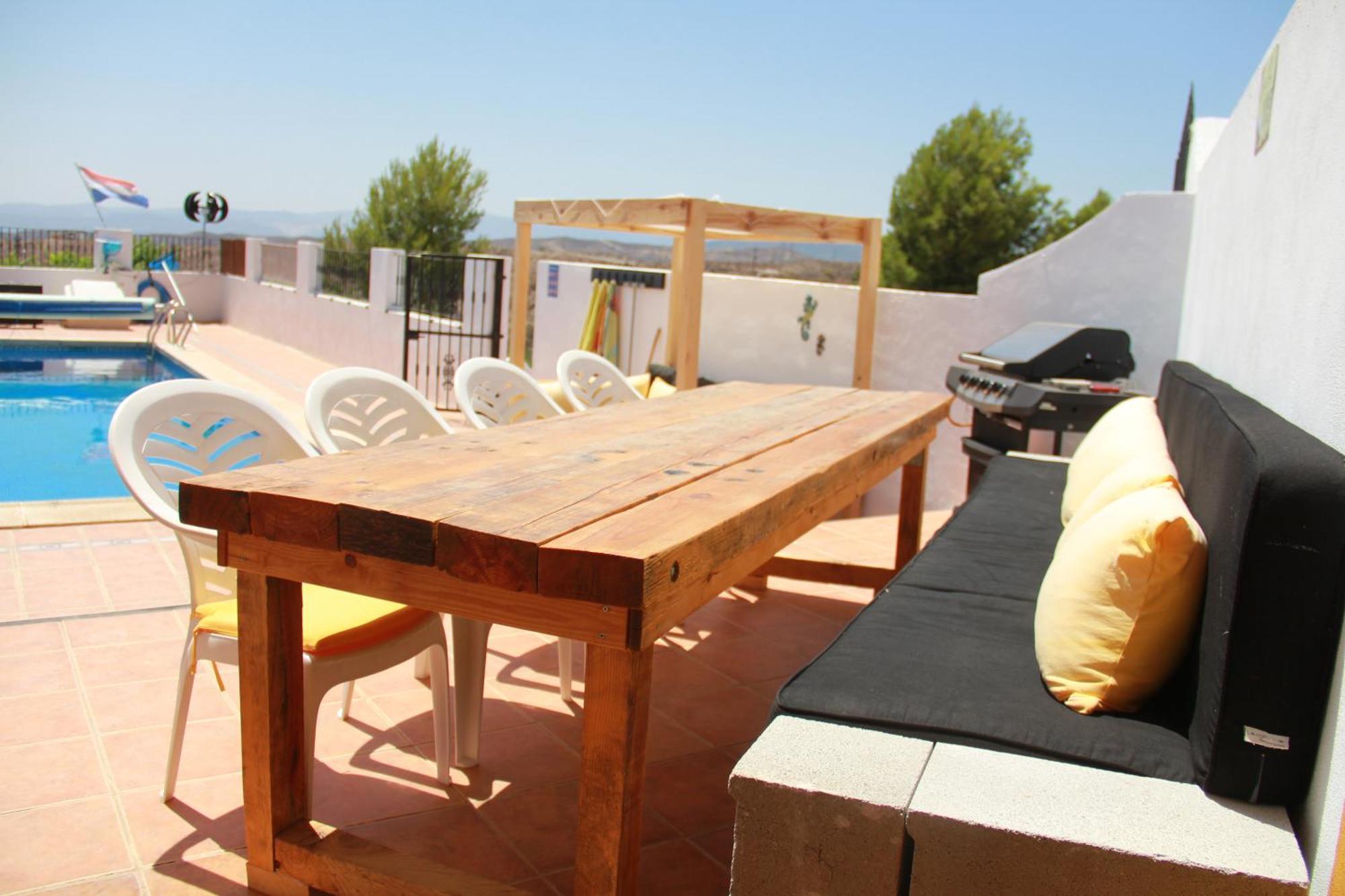 Apartamento Cortijo Nudista Con Vistas Oria Exterior foto