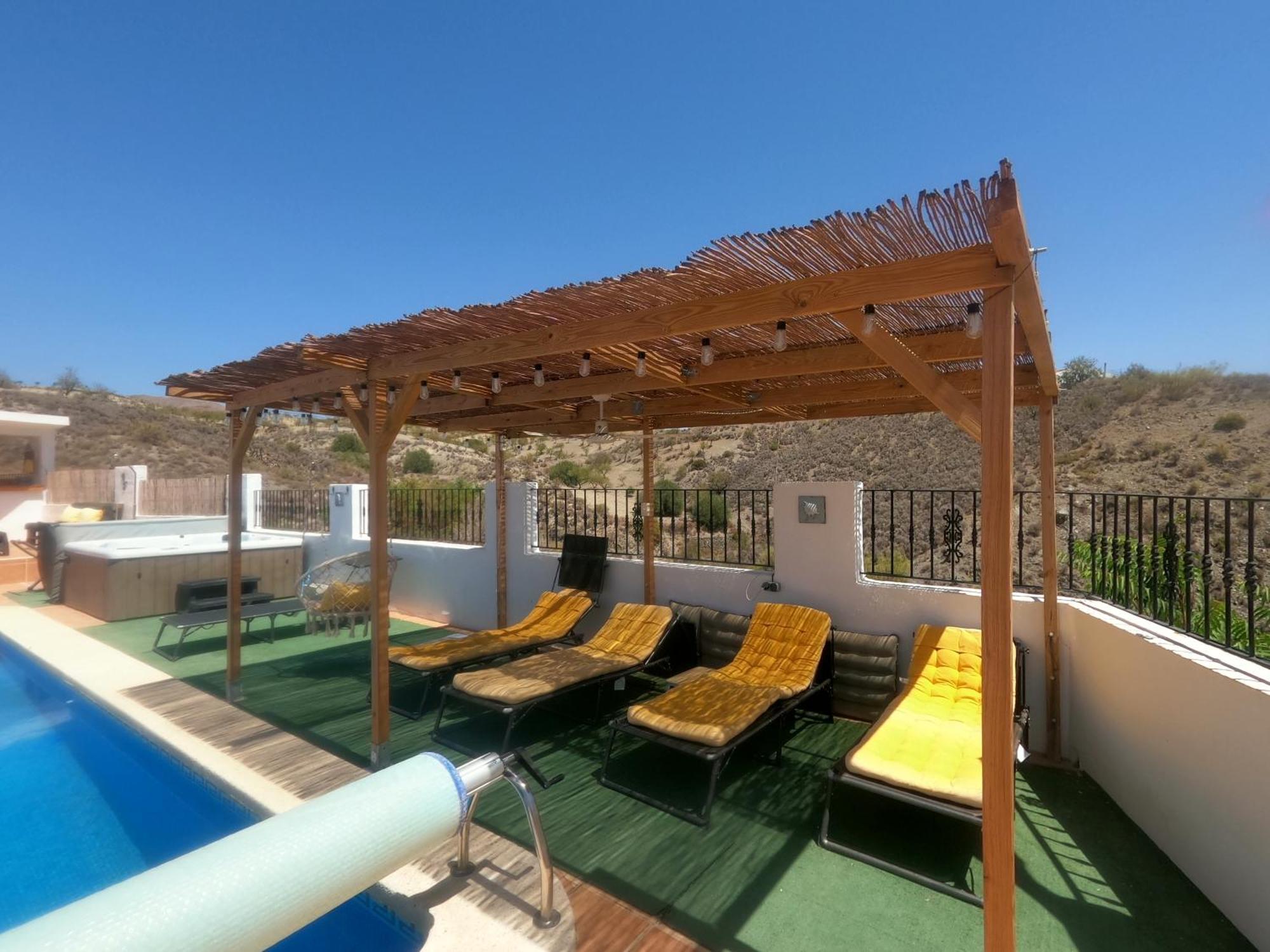 Apartamento Cortijo Nudista Con Vistas Oria Exterior foto