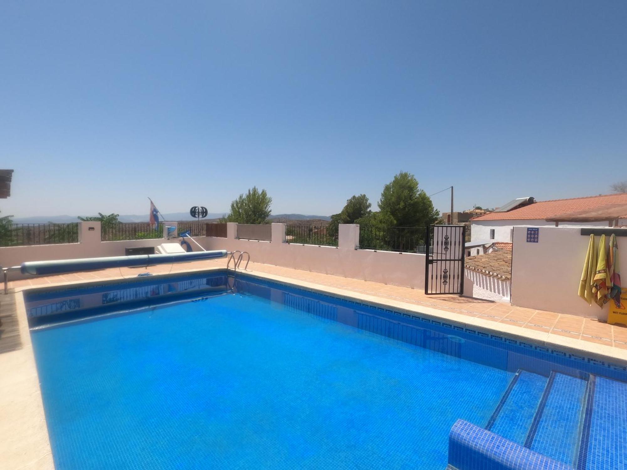 Apartamento Cortijo Nudista Con Vistas Oria Exterior foto