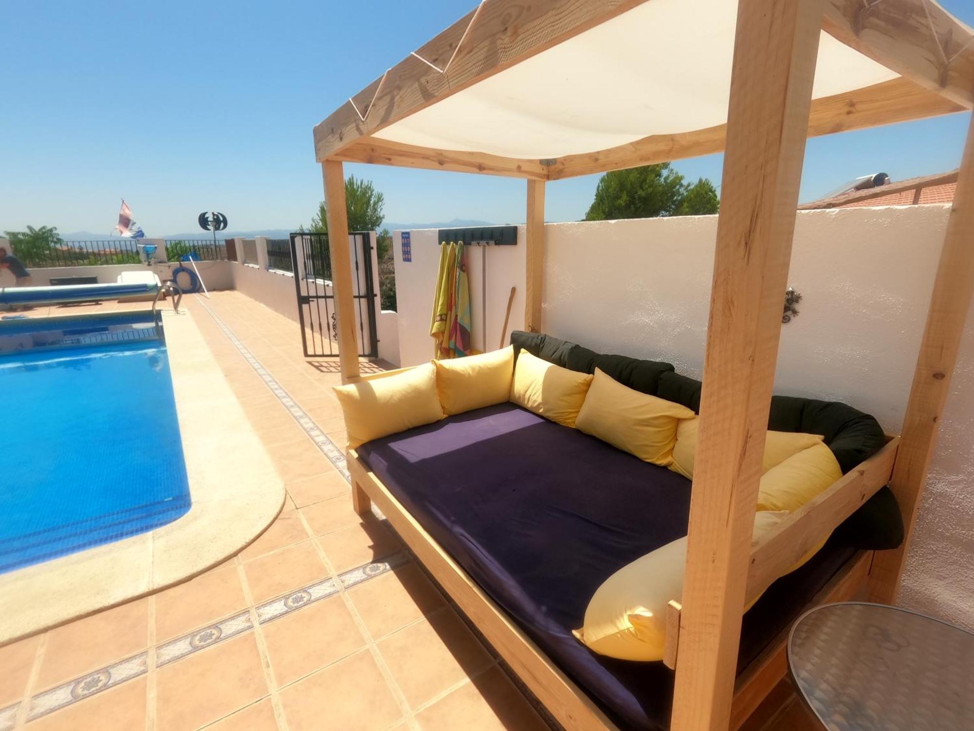 Apartamento Cortijo Nudista Con Vistas Oria Exterior foto